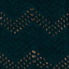 Teal Green Chevron Patterned Indo Western Set